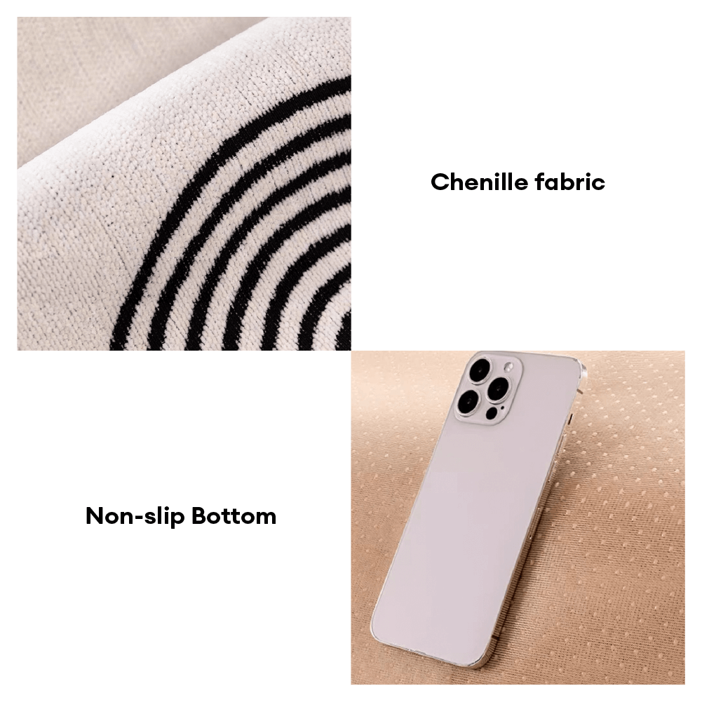 Cubierta del sofá resistente a los arañazos de Chenille Arch Patrón