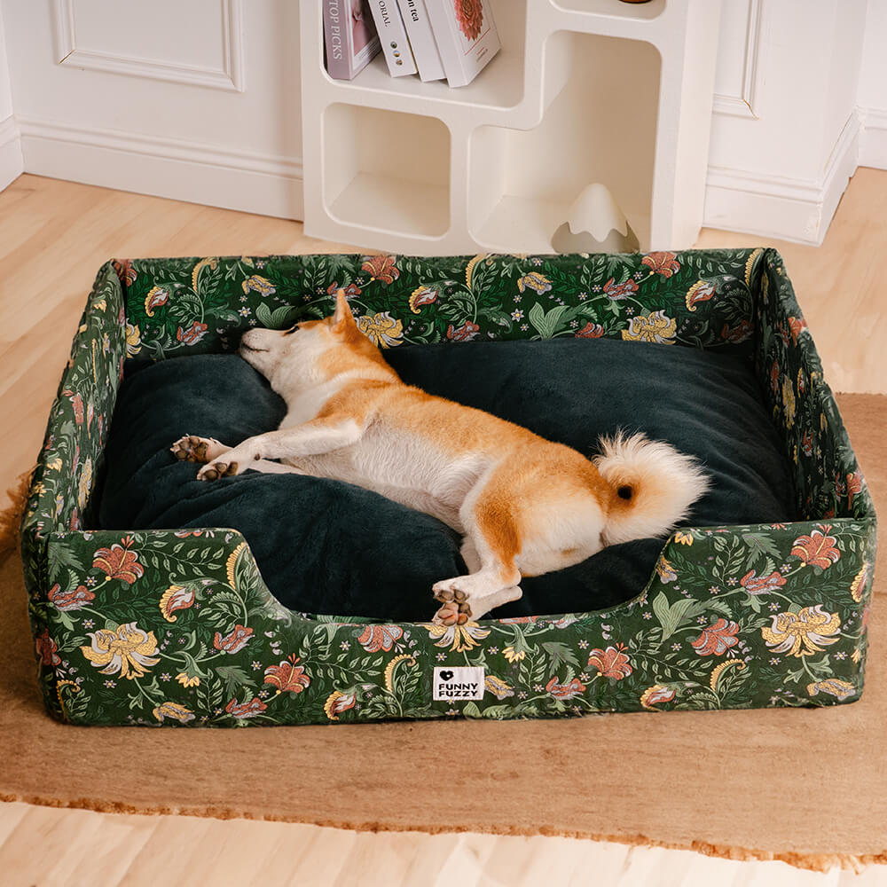 Leichtes, luxuriöses Vintage-Tiefschlaf-Beruhigungsbett für Hunde und Katzen