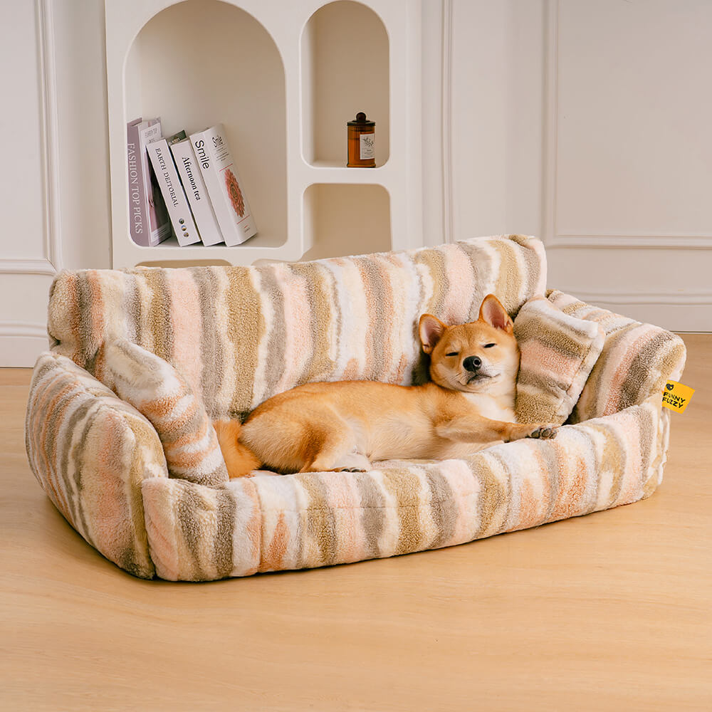 Canapé-lit douillet extra large pour chien et chat Nordic Fluffy