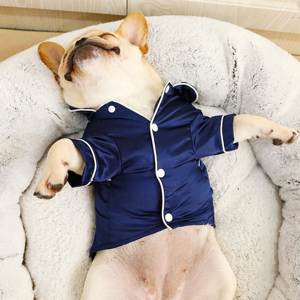 Pyjama assorti fin et confortable résistant aux poils pour chien et propriétaire