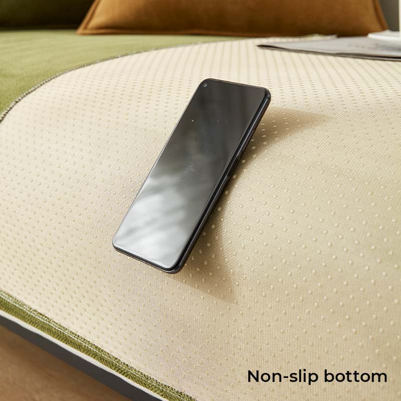 Herringbone Chenille Fabric Waterproof & Antifouling Couch Covers