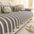 Chenille Art Corrugated Breatable No-Slip Couch Cover Coach