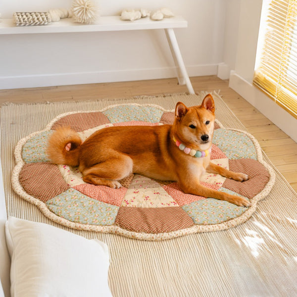 Gran forma de flores Floral Chic Pet Mat