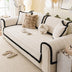 Chenille Art Corrugated Breatable No-Slip Couch Cover Coach