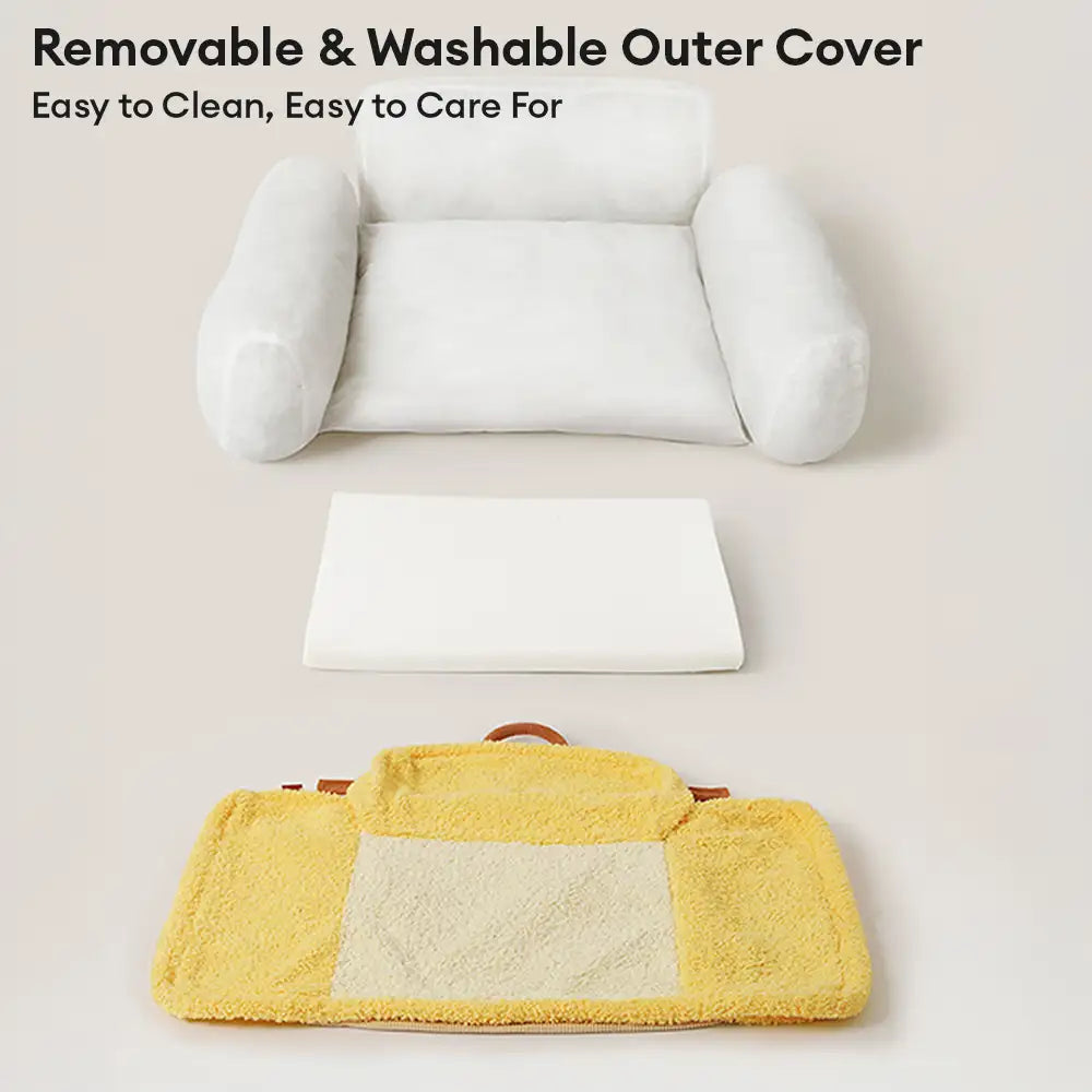 Multifunctional Full Neck Support Deep Sleeping Dog Sofa Bed