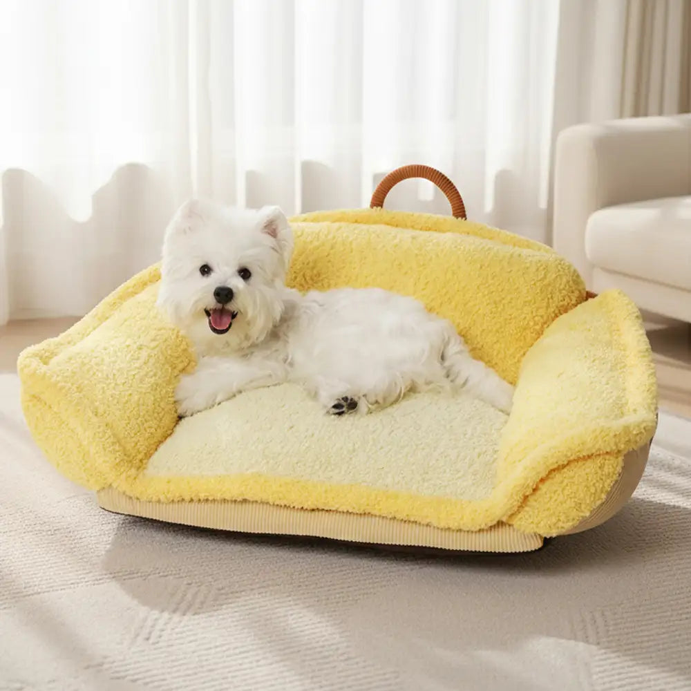 Multifunctional Full Neck Support Deep Sleeping Dog Sofa Bed