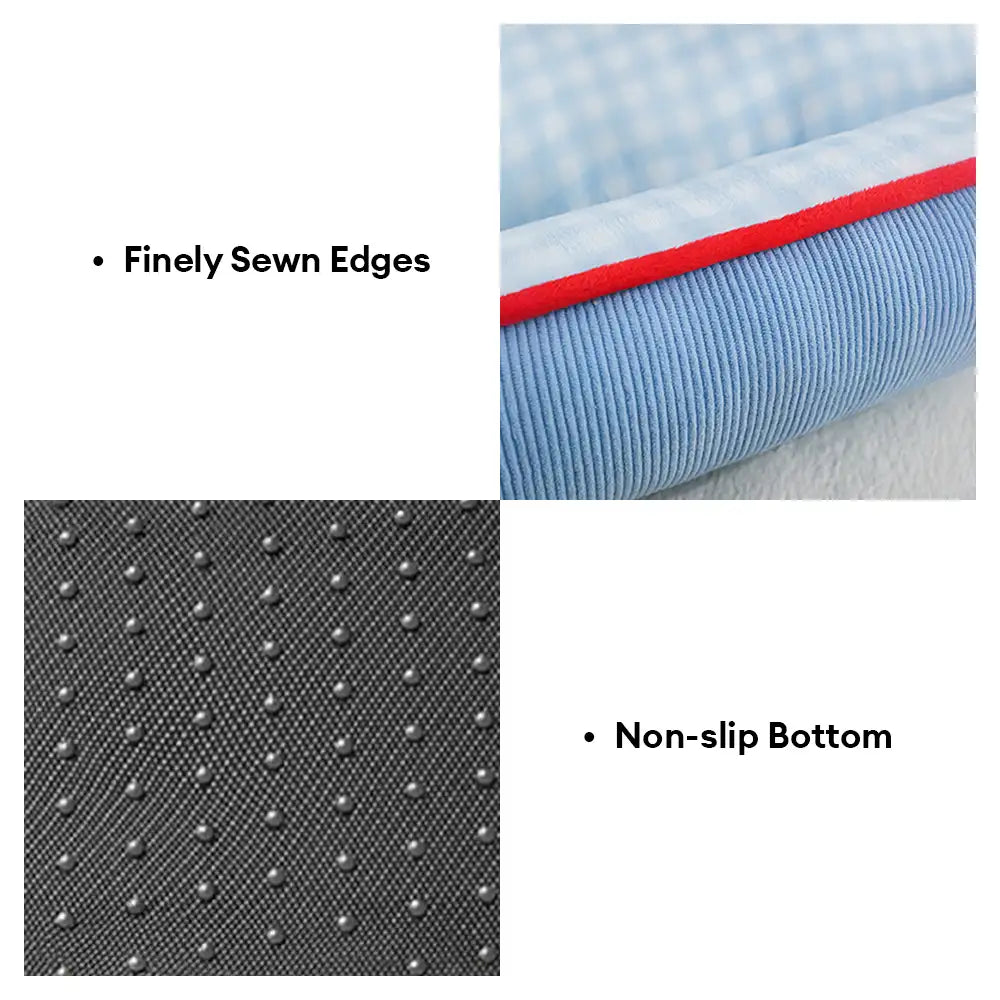 Multifunctional Semi-Enclosed Cave Dog Bed Warming Pet Bed