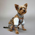 Plaid Baseball Dog Jacket – Sporty and Stylish Outerwear for Dogs