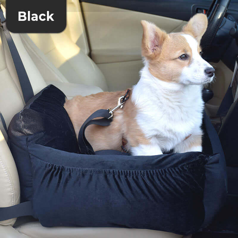 Cama de viaje para mascotas de seguridad extraíble Cama grande para asiento de coche para perros