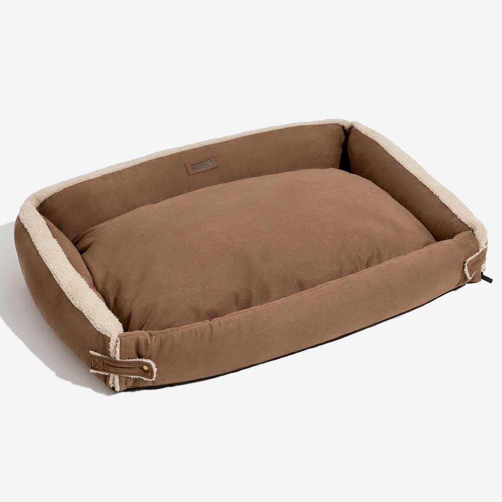 Stilvolles, erweiterbares, ergonomisches, beruhigendes Hundebett – Tranquil Paws