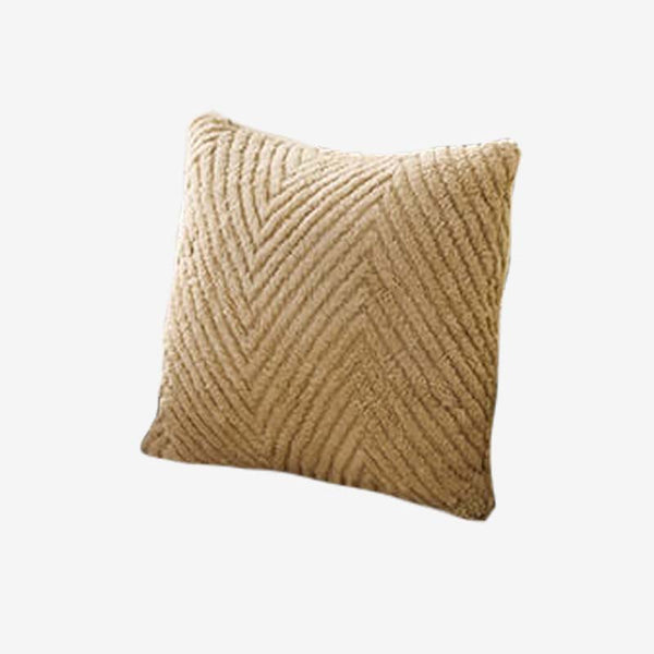 Plush Cushion Herringbone Pillow