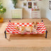 Vibrant Summer Print Style Aluminum Elevated Dog Bed - Summer Paradise