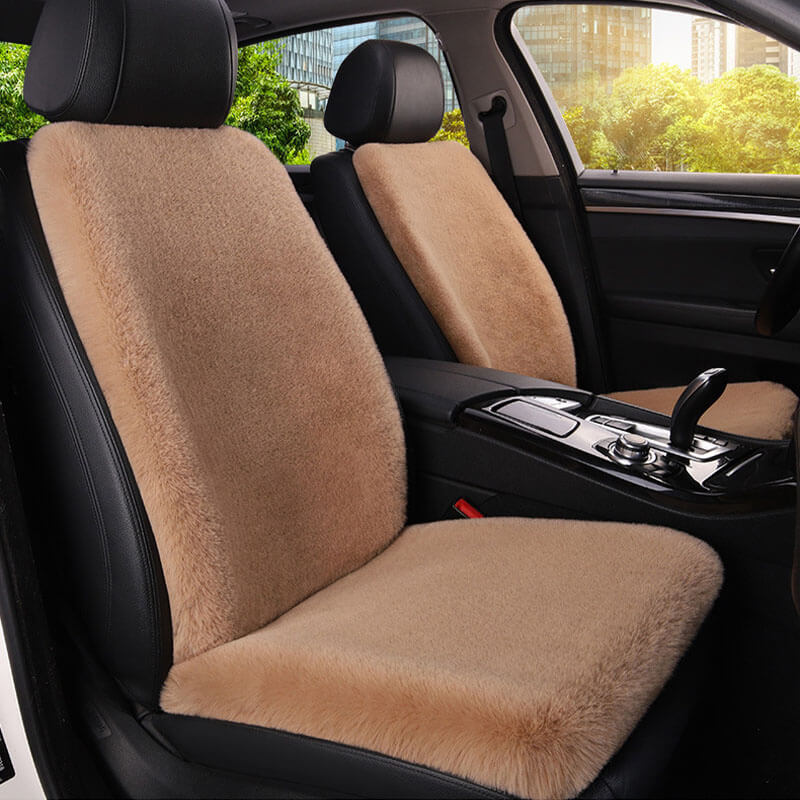 Warm Plush Universal Human Dog Car Seat Cover