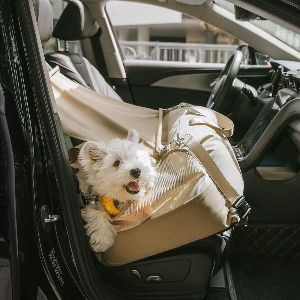 Asiento para el automóvil para el sol - Pup Rover impermeable transpirable protección contra la seguridad de la seguridad asiento de automóvil para perros