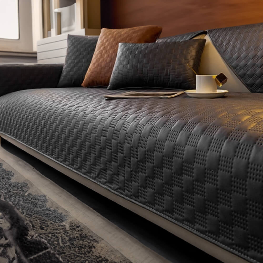 <tc>Funda de sofa impermeable de la tela de Leathaire, Protección de los muebles</tc>