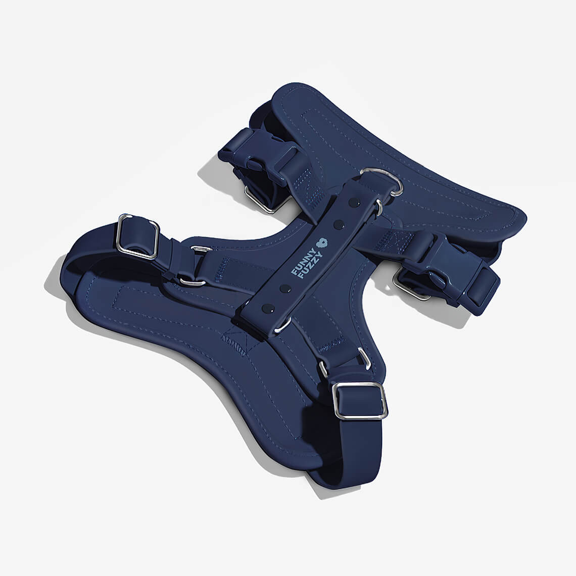 Arnés de perro de paseos gumosos