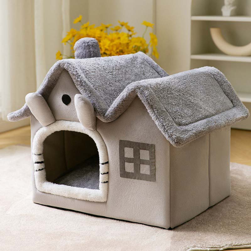 Cama para gatos semicerrada House Design