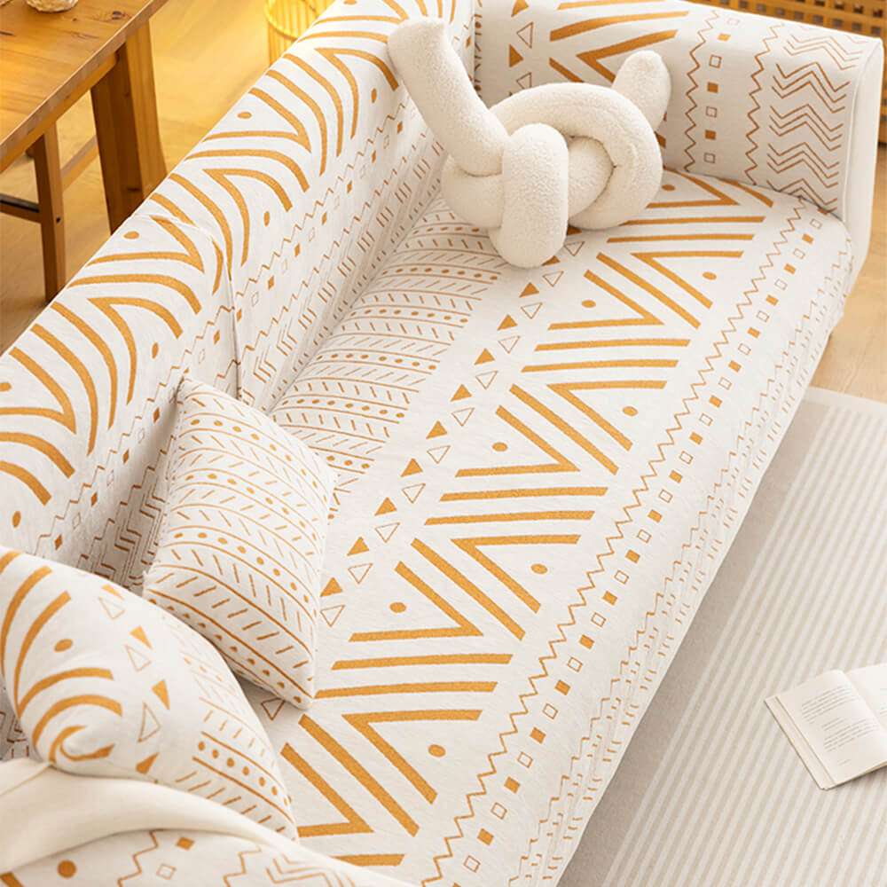 Funda de sofá seccional decorativa para sofá, transpirable, resistente al desgaste, de tela de chenilla