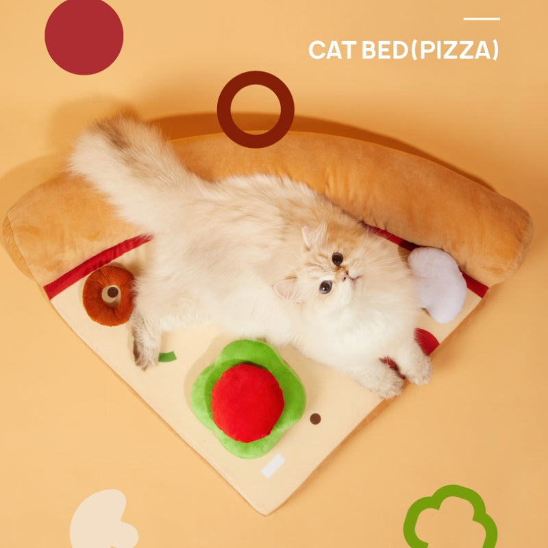 Fun Toys Mat Pizza Cama para gatos