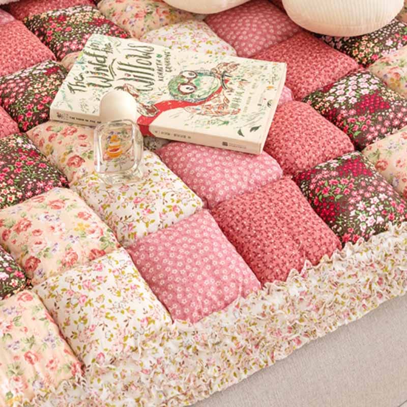Flower Series Protective Couch Cover Premium Quality Multiple Materials
