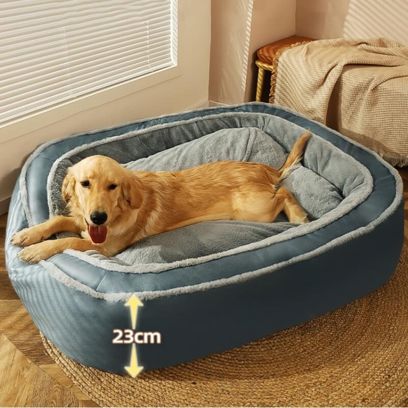 <tc>Cama ortopédica grande y cálida para perros, cama para dormir profundamente</tc>