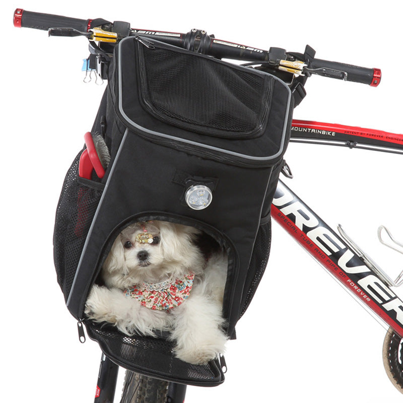 Sac à dos multifonctionnel pour porte-vélos pour chien et chat