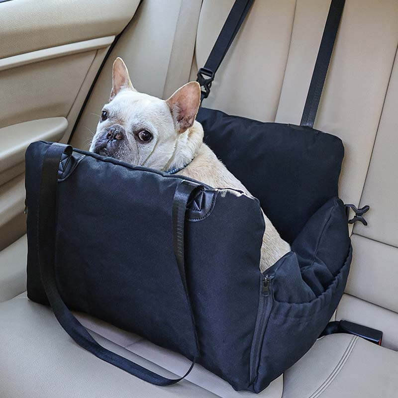 Cama portátil multifuncional para asiento de coche para perros, bolsa de aire para transporte de mascotas