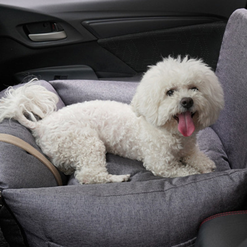 Soporte ortopédico multiusos para mascotas, asiento de seguridad para coche, asiento para coche para perros, cama