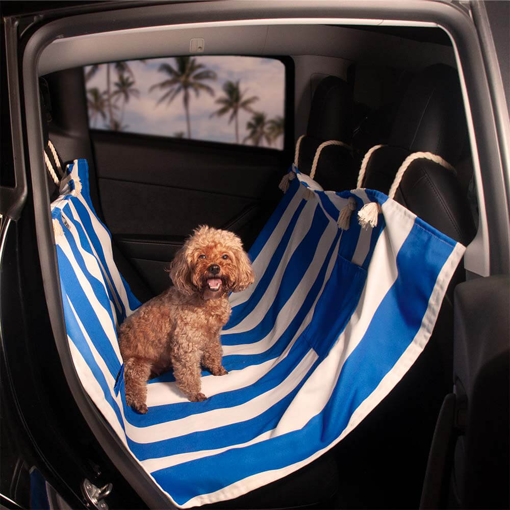 Funda para asiento de coche para perros - Vacaciones