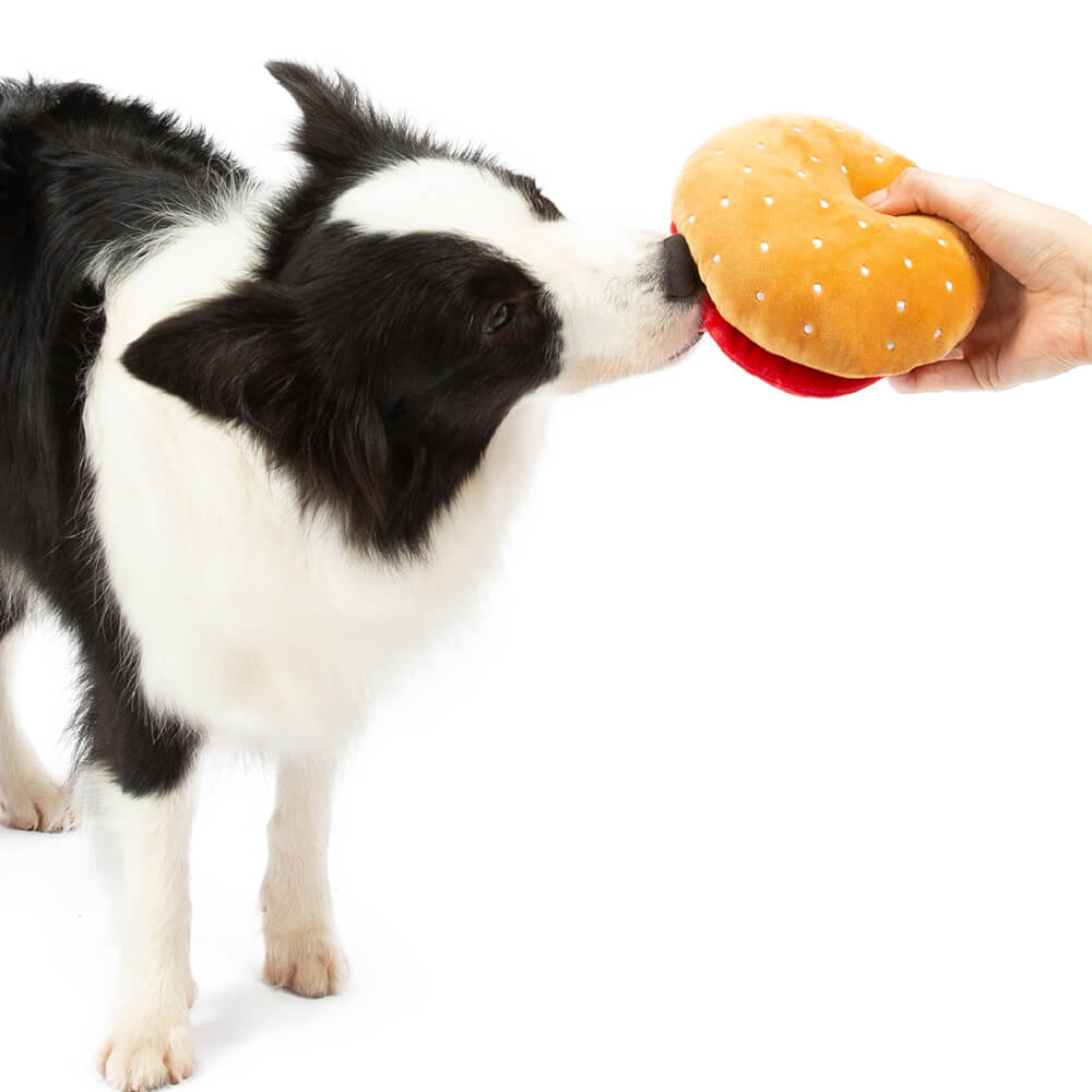 Jouet en peluche grinçant pour chien - Big Mac