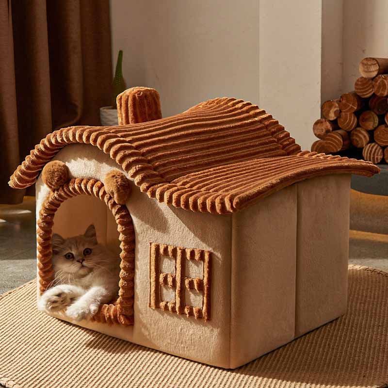 Cama para gatos semicerrada House Design