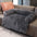 Calming Furniture Protector Dog Bed - Fuzzy Backrest - FUNNYFUZZY